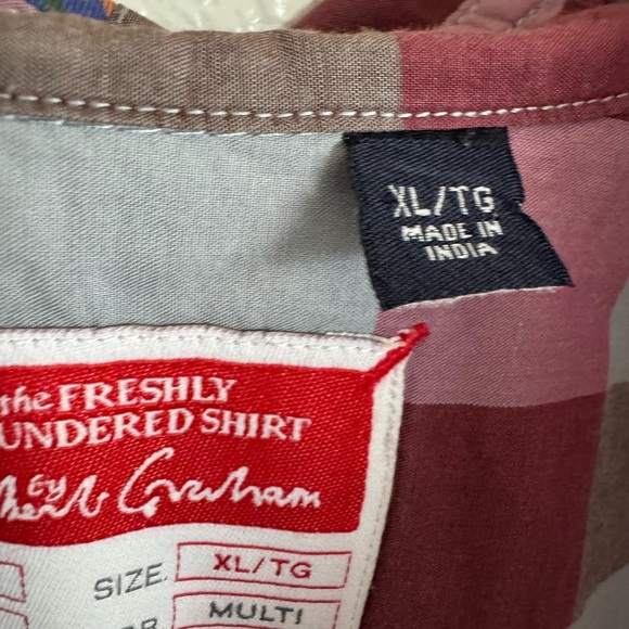 Robert Graham The Freshly Laundered Plaid Buttoned Down Shirt Men’s XL - Picture 5 of 13